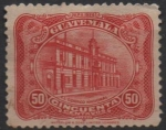 Stamps Guatemala -  Oficina Postal d' l' Ciudad d' Guatemala