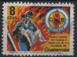 Sellos de America - Guatemala -  Cuerpo d' bomberos Voluntarios