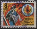 Stamps Guatemala -  Cuerpo d' bomberos Voluntarios