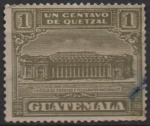 Sellos de America - Guatemala -  Edificio ' Telégrafos