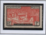 Stamps : America : Guadeloupe :  Molino  d