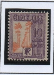 Stamps America - Guadeloupe -  Avenida d' l' Palmas Reales