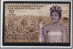 Stamps Haiti -  Mis Haiti: Claudinette Fouchard