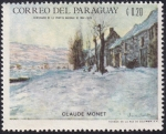 Sellos del Mundo : America : Paraguay : Claude Monet