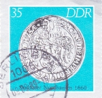 Sellos de Europa - Alemania -  moneda antigua