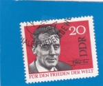 Stamps Germany -  Fur Den Frieden der Welt-compositor