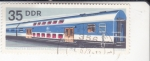 Stamps : Europe : Germany :  tren de pasajeros
