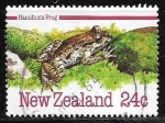 Stamps New Zealand -  Stephens Island Frog