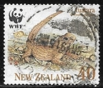 Sellos de Oceania - Nueva Zelanda -  Tuatara
