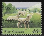 Sellos de Oceania - Nueva Zelanda -  Domestic Sheep 