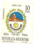 Sellos de America - Argentina -  Santa Cruz