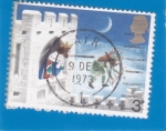 Stamps United Kingdom -  El villancico 
