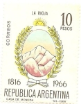 Sellos de America - Argentina -  La Rioja