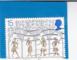 Stamps United Kingdom -  ilustraciones