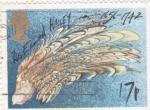 Stamps United Kingdom -  Dr Edmond Halley 1656-1742 astrónomo