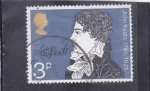 Stamps United Kingdom -  John Keats