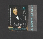 Stamps Europe - Macedonia -  150 Aniv. de la muerte del ficico y químico Michael Faraday