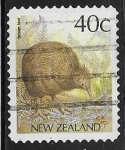 Stamps New Zealand -  Aves - Brown Kiw