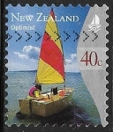 Stamps New Zealand -  Vela - Optimist