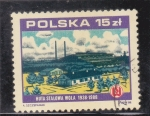Sellos de Europa - Polonia -  Stalowa Wola Ironworks, 50 aniversario.