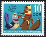 Stamps Germany -  Figuras de la Televisión Infantil de la DDR.