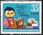 Sellos del Mundo : Europa : Alemania : Figuras de la Televisión Infantil de la DDR.