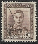 Sellos de Oceania - Nueva Zelanda -  King George VI 