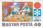 Stamps Hungary -  OLIMPIADA INVIERNO SAPPORO'72