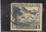 Stamps : America : Chile :  avión