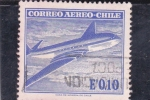 Sellos de America - Chile -  avión