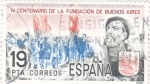 Stamps Spain -  IV Centenario fundación de Buenos Aires(47)