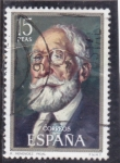 Stamps Spain -  Retrato Menedez Pidal(47)