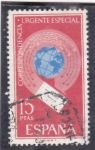 Stamps : Europe : Spain :  Correspondencia urgente(47)