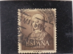 Stamps Spain -  Reina Isabel la Católica(47)