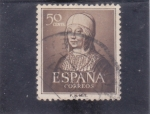 Stamps Spain -  Reina Isabel la Católica(47)