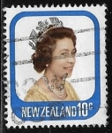 Stamps New Zealand -  Queen Elizabeth II 