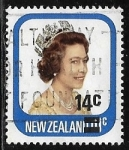 Sellos de Oceania - Nueva Zelanda -  Queen Elizabeth II 