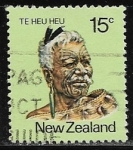 Stamps New Zealand -  Te Heu Heu