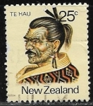 Stamps New Zealand -  Kamareria Te Hau 