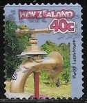 Stamps New Zealand -  Curious Letterboxes - Buzones de correo
