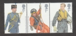 Stamps United Kingdom -  Uniformes militares