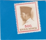 Stamps Indonesia -  PRESIDENTE SUKARNO