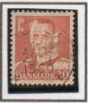 Sellos de Europa - Dinamarca -  Rey Frederick IX