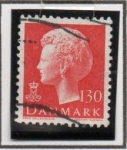 Stamps Denmark -  Reina Margarita