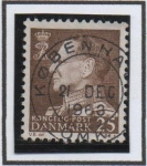 Stamps Denmark -  Rey Frederick IX