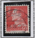 Stamps Denmark -  Rey Frederick IX