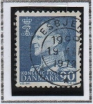 Sellos de Europa - Dinamarca -  Rey Frederick IX