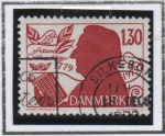 Stamps Denmark -  Adam Oehienschlager