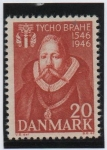 Stamps Denmark -  Tycho Brahe