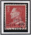Stamps Denmark -  Rey Frederick IX